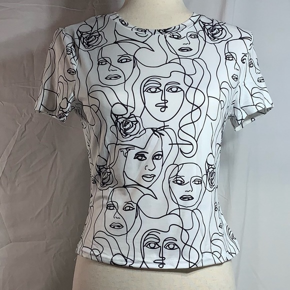 ROMWE Tops - Picasso tee / S, M, L  / NWOT